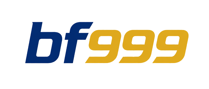 bf999 logo on the dark neon header